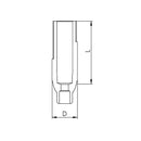 Pilier scannable long - P3LC-4,SC - AB Dental - Safe Implant