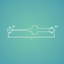 PM7 - Fraisage zircone - Fraises pour usineuses CAD/CAM - Safe Implant