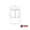 Filtre à sécrétions en acier inoxydable pré-assemblé pour Turbo-Smart - ISO 18 - Cattani - Safe Implant
