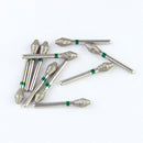 Fraises Diamantée FG x5 - Tête Double Conique - Hauteur 19 mm - Iso : 038 - DIAN FONG - Safe Implant