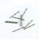 Fraises Diamantée FG x5 - Tête Cylindre à extrémité plate - Hauteur 21 mm - Iso : 110 - DIAN FONG - Safe Implant
