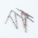 Fraises Diamantée FG x5 - Tête pointu - Hauteur 22 mm - Iso : 249 - DIAN FONG - Safe Implant