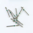 Fraises Diamantée FG x5 - Tête pointu - Hauteur 19 mm - Iso : 257 - DIAN FONG - Safe Implant