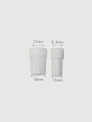 La canule chirurgicale est conçue pour fournir une aspiration optimale et confortable durant les interventions dentaires.Diamètre de l'Orifice d'Aspiration : 1,2 mm. Chaque paquet est livré avec un adaptateur compatible avec des diamètres de 11 mm et 16 mm. Conditionnement : Vendues par paquet de 50 pièces.- Safe Implant
