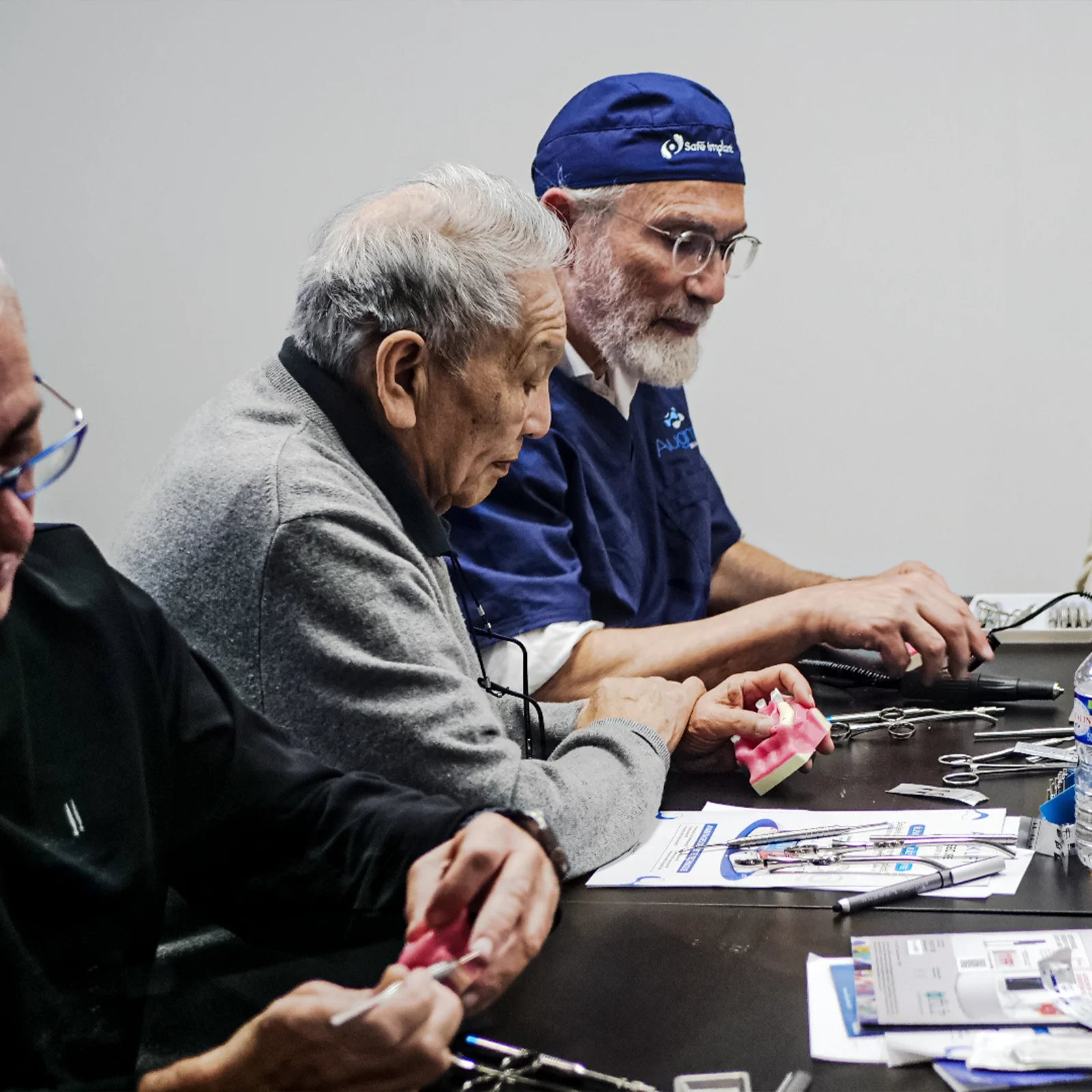 Échange entre participants