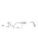 Insert GD1 compatible Satelec  ultrarésistant UR - WOODPECKER - Safe Implant