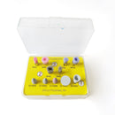 Kit 11 fraises et brosses RA polissage et finitions composites - Safe Implant