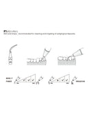 Insert P1 compatible EMS ultrarésistant UR - WOODPECKER - Safe Implant