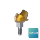 Multi-unit angulés monoblocs 18°,30° & 45° de 1 à 4 mm pour hexagone diam 2.43 mm - Safe Implant