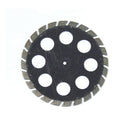 Disque coupant cranté diamanté pour le plâtre - DIAN FONG - Safe Implant