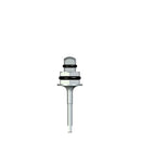 Tournevis prothétique pour clefs à cliquet double adaptabilité carré type Zimmer Biomet™ et ou au clef d'hexagone 6,35 mm