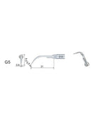 Insert GD5 compatible Satelec  ultrarésistant UR - WOODPECKER - Safe Implant