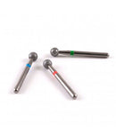5 fraises de diamant boule (Schmidt) FG - Safe Implant